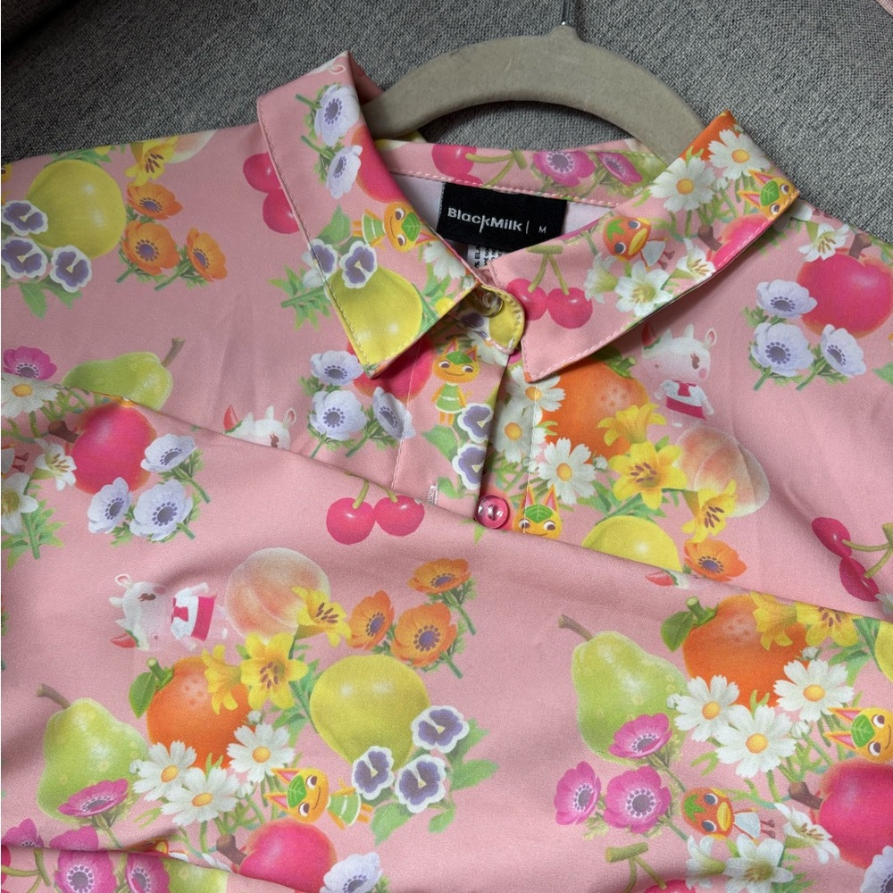 Blackmilk animal crossing blouse size M